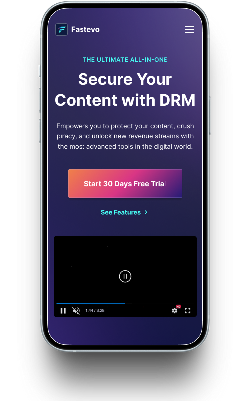 Fastevo mobile application interface